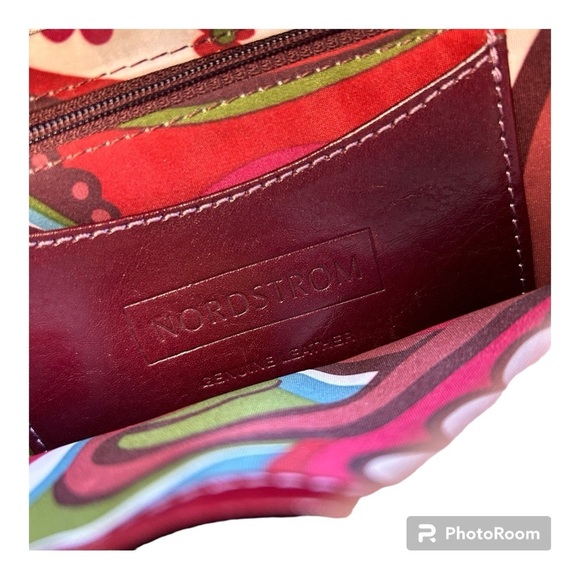 Nordstrom red leather wristlet - GORGEOUS - LIKE NEW! 👛 - Picture 8 of 11